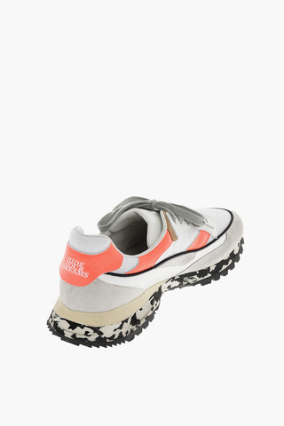 Fabric and Leather THREEDOME Sneakers