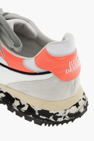 Fabric and Leather THREEDOME Sneakers