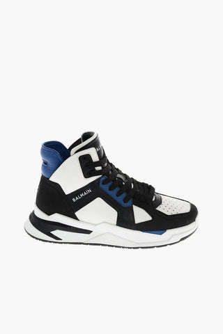 Leather High Sneakers