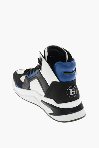 Leather High Sneakers