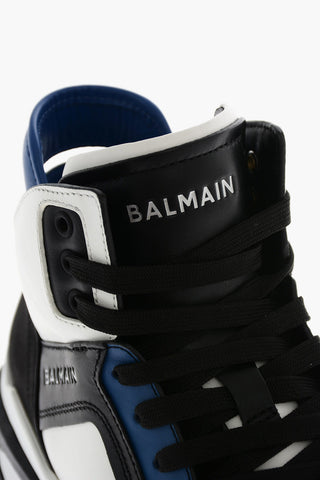Leather High Sneakers