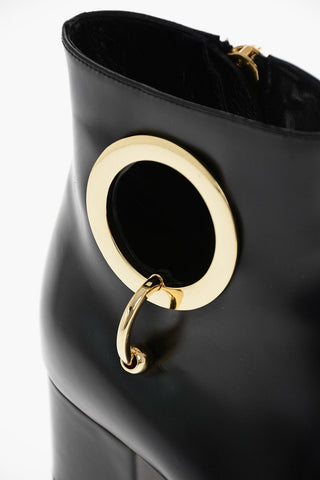 5cm Leather ALICE Ankle Boots