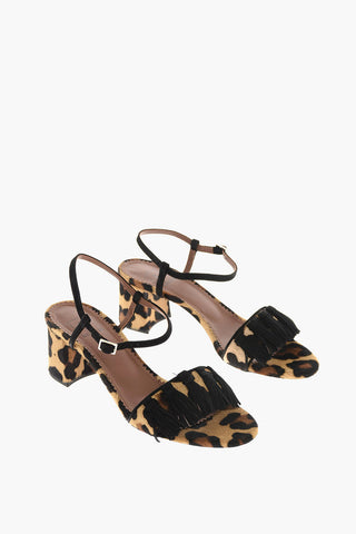 6cm Leopard Printed Decolletè