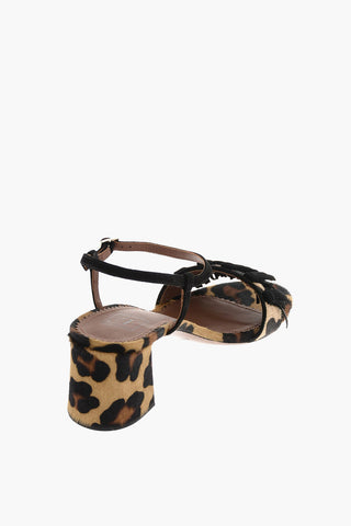 6cm Leopard Printed Decolletè
