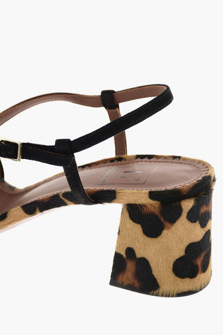 6cm Leopard Printed Decolletè