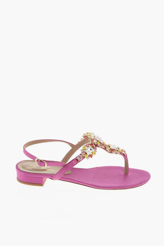 Satin RANYA Sandal with Jewel