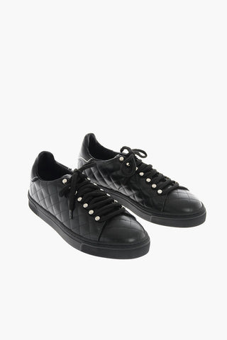 Sneakers in Pelle Trapuntata