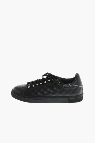 Sneakers in Pelle Trapuntata