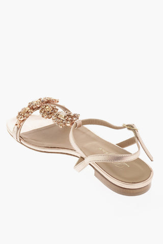 Sandalo LULU in Pelle con Dettagli Gioiello