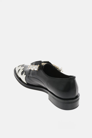 Leather Embroidered DADDY Derby