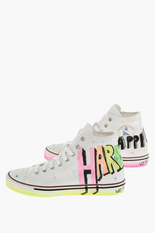 Printed HARDOCRE HAPPINESS Sneakers