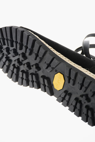 Leather Lace-up Sandal