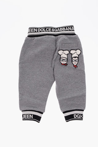 Embroidered DGFAMILY jogger pants