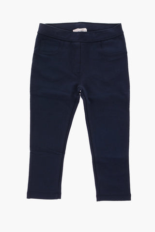 leggings in cotone stretch