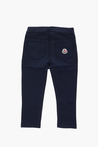 leggings in cotone stretch