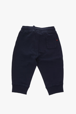 Drawstring waist sweat jogger pants