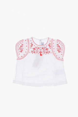 embroidered t-shirt