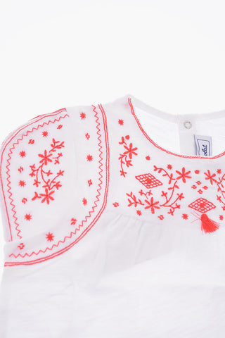 embroidered t-shirt