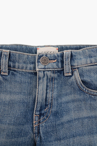 Embroidered jeans