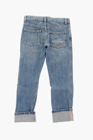 Embroidered jeans