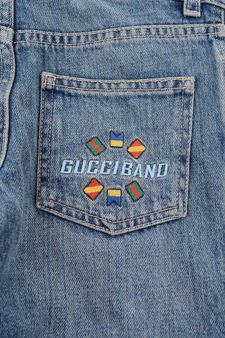 Embroidered jeans