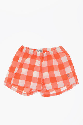 gingham check pyjama set