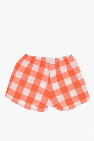gingham check pyjama set