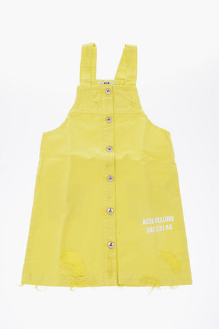 Vintage effect denim dress