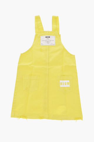 Vintage effect denim dress