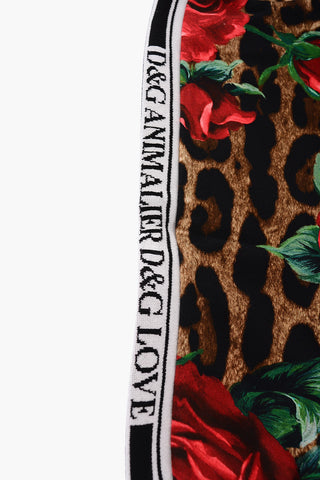 floral-print DGLEO sweatshirt and jogger pants set