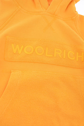 hooded sweatshirt with maxi patch pocket