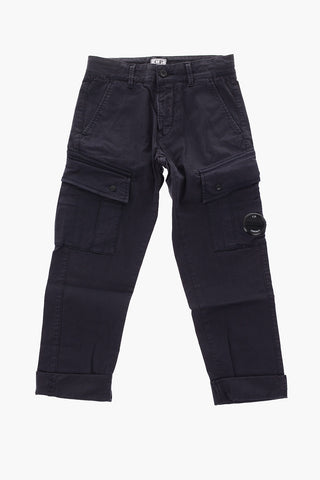 pantalone cargo in cotone stretch