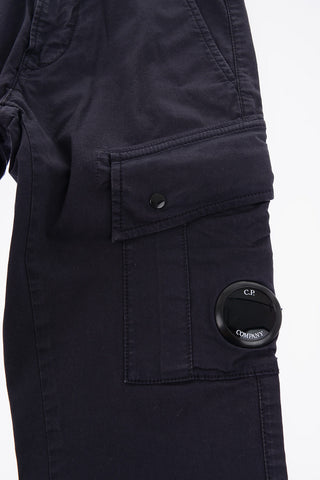 pantalone cargo in cotone stretch