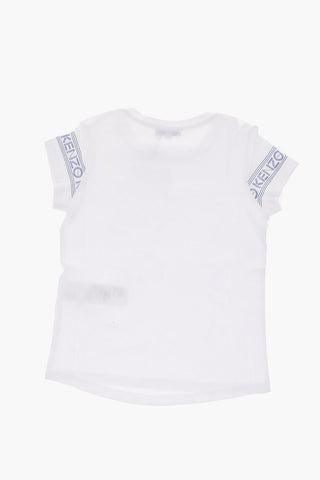 set t-shirt e vestito stampato