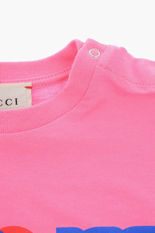 Printed crew-neck t-shirt