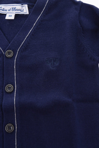 v-neck cardigan