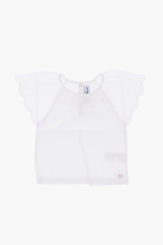 embroidered crew-neck t-shirt