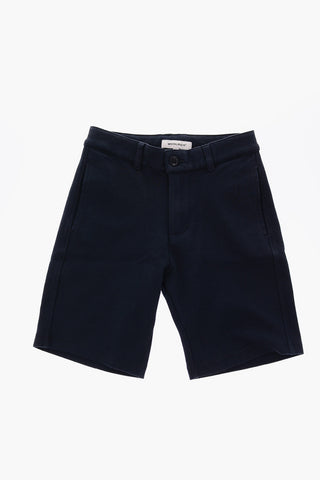 stretch cotton bermuda shorts