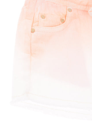 denim stretch shorts