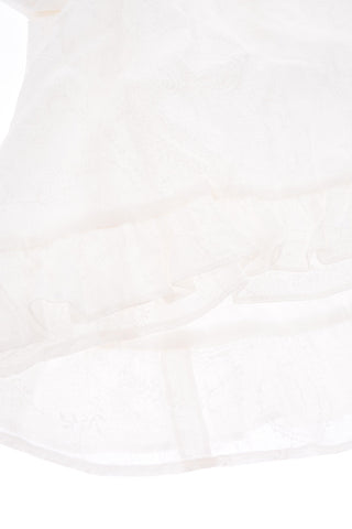 paisley flax blouse