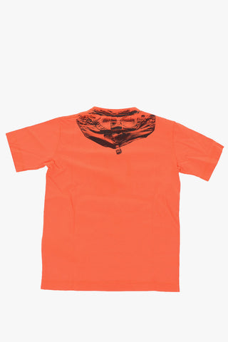 Printed crew-neck t-shirt
