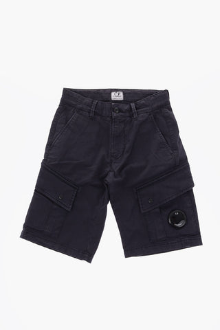 bermuda cargo in cotone stretch