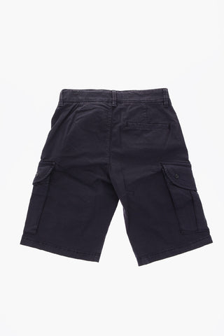bermuda cargo in cotone stretch