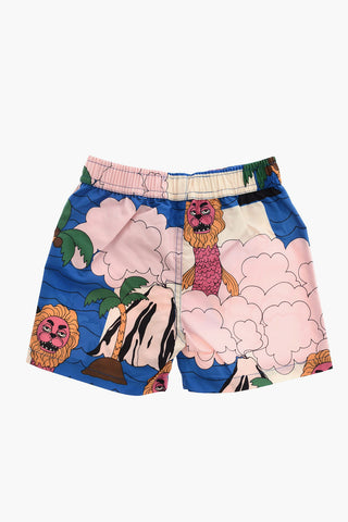 Printed Seamonster SwimShorts