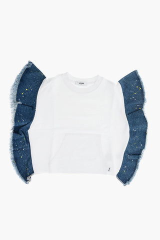 demin details t-shirt