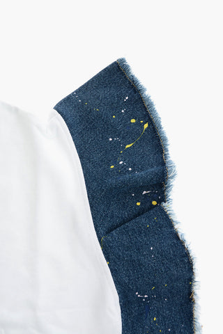 demin details t-shirt