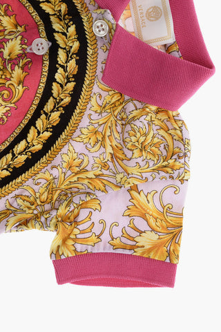 Printed anthemion rompersuit