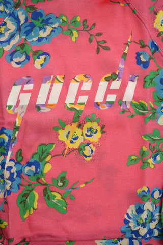 printed floral sweatshirt