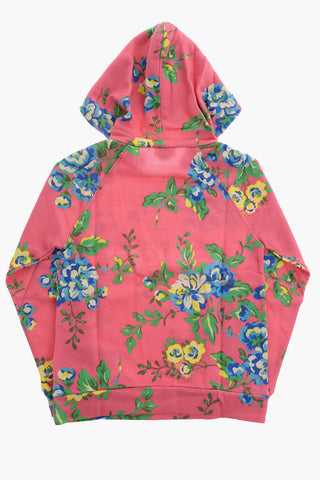 printed floral sweatshirt