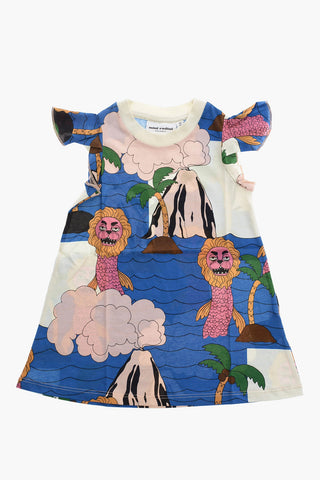 Printed Seamonster dress